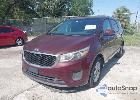2016 Kia Sedona Lx from USA, damaged, VIN KNDMB5C12G6084696